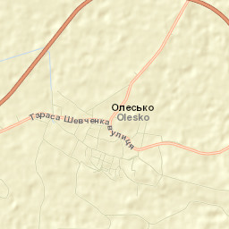 Olesko Street Map