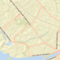 Ust-Kamenogorsk Street Map