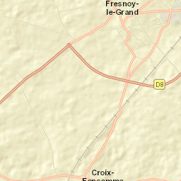 Fresnoy-le-Grand Street Map