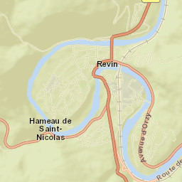 Revin Street Map