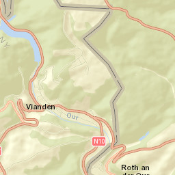Vianden Street Map