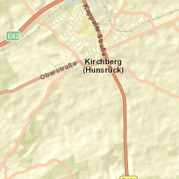 Kirchberg Street Map