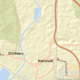 Hallstadt Street Map