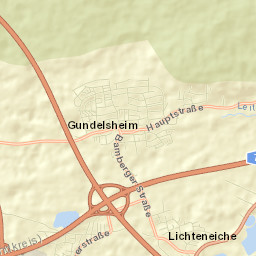 Gundelsheim Street Map