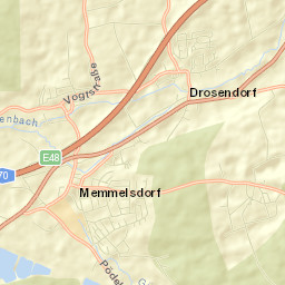 Memmelsdorf Street Map