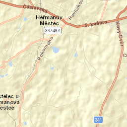 Heřmanův Městec Street Map