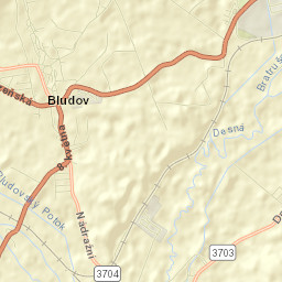 Bludov Street Map