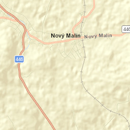 Nový Malín Street Map