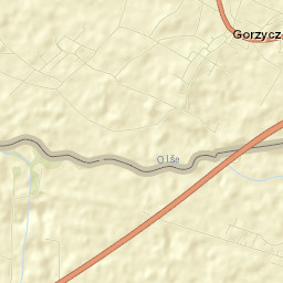 Gorzyczki Street Map
