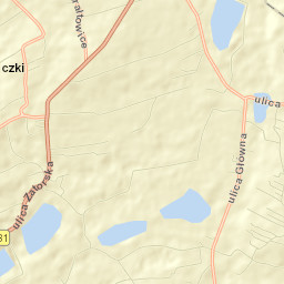 Gierałtowice Street Map