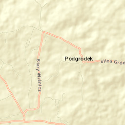 Stary Wiśnicz Street Map