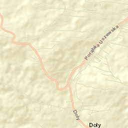 Porąbka Uszewska Street Map