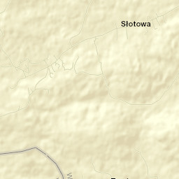 Słotowa Street Map