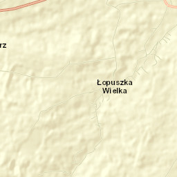 Łopuszka Wielka Street Map