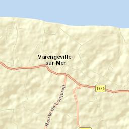 Varengeville-sur-Mer Street Map
