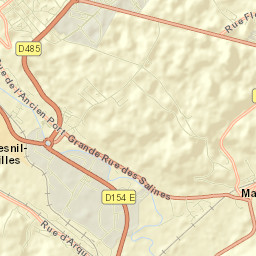 Martin-Église Street Map