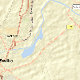 Corbie Street Map