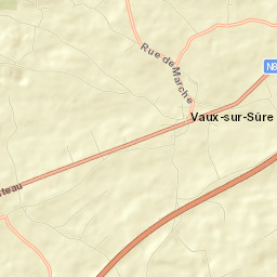 Vaux-sur-Sûre Street Map