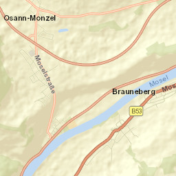 Brauneberg Street Map