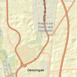 Grolsheim Street Map