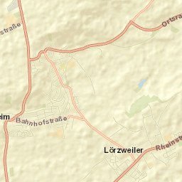 Harxheim Street Map
