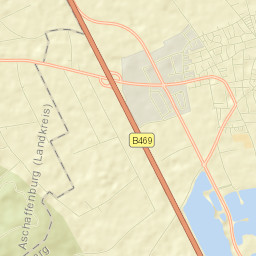 Niedernberg Street Map