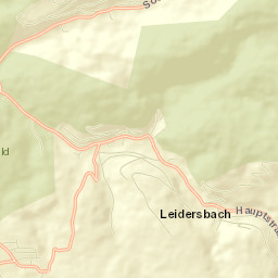 Leidersbach Street Map
