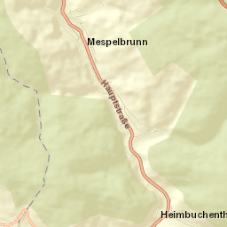 Mespelbrunn Street Map