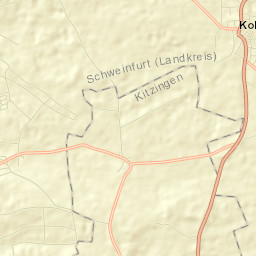Kolitzheim Street Map