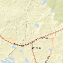 Wiesau Street Map