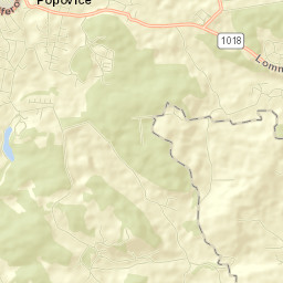 Velké Popovice Street Map