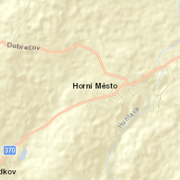 Horní Město Street Map