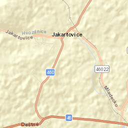 Jakartovice Street Map