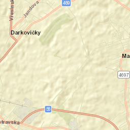 Markvartovice Street Map