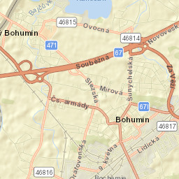 Bohumín Street Map