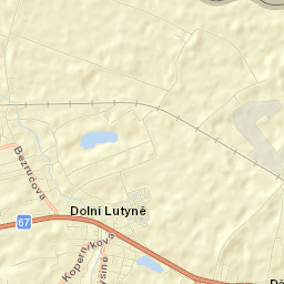 Dolní Lutyně Street Map
