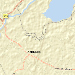 Strumień Street Map