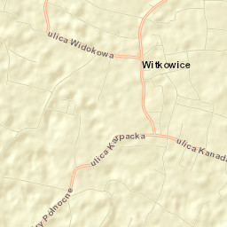 Witkowice Street Map
