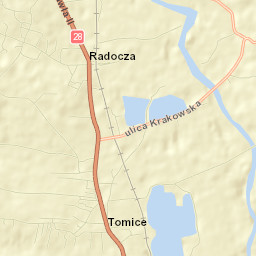 Radocza Street Map