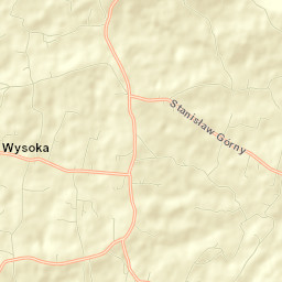 Wysoka Street Map