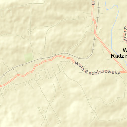 Wola Radziszowska Street Map
