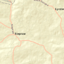 Siepraw Street Map