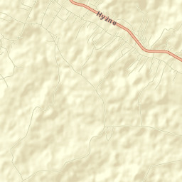 Hyżne Street Map