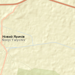 Novyi Yarychiv Street Map