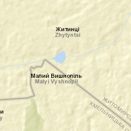 Zhitintsi Street Map