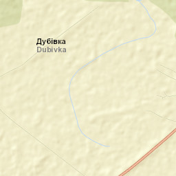 Dubivka Street Map