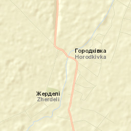 Zherdeli Street Map