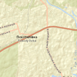 Pokotylivka Street Map