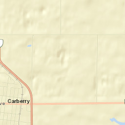 Carberry Street Map