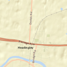Headingley Street Map
